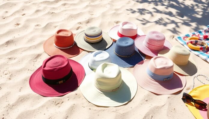 foldable sun hat ladies