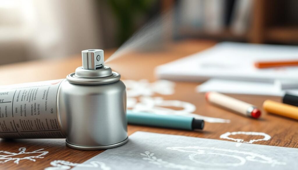 hairspray fixative