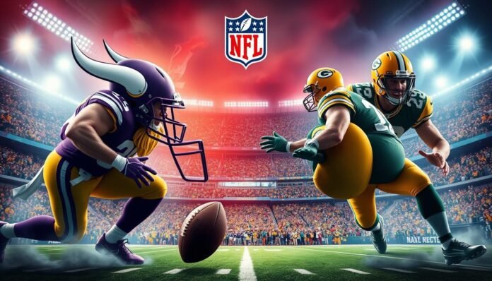 minnesota vikings vs green bay packers match player stats