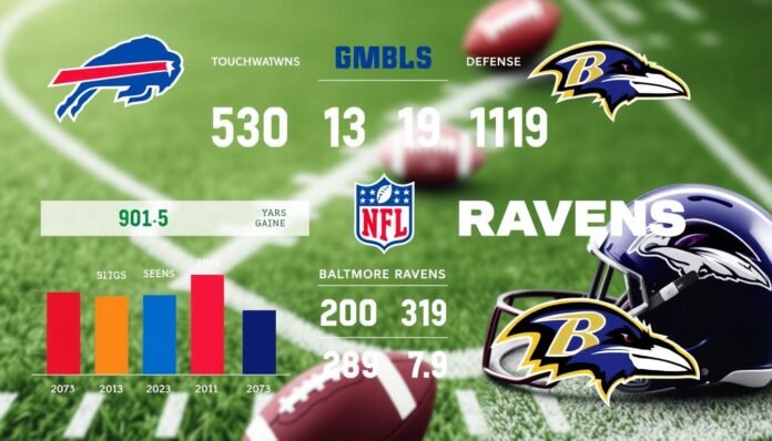 buffalo bills vs baltimore ravens match player stats