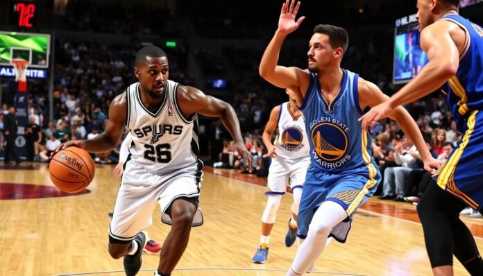 san antonio spurs vs golden state warriors match player stats