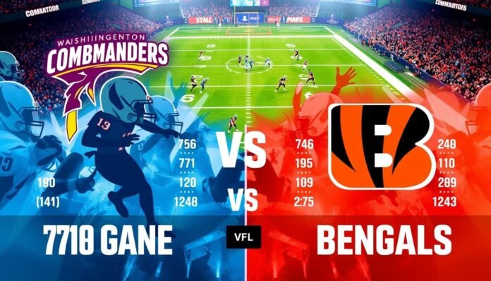 washington commanders vs bengals match player stats