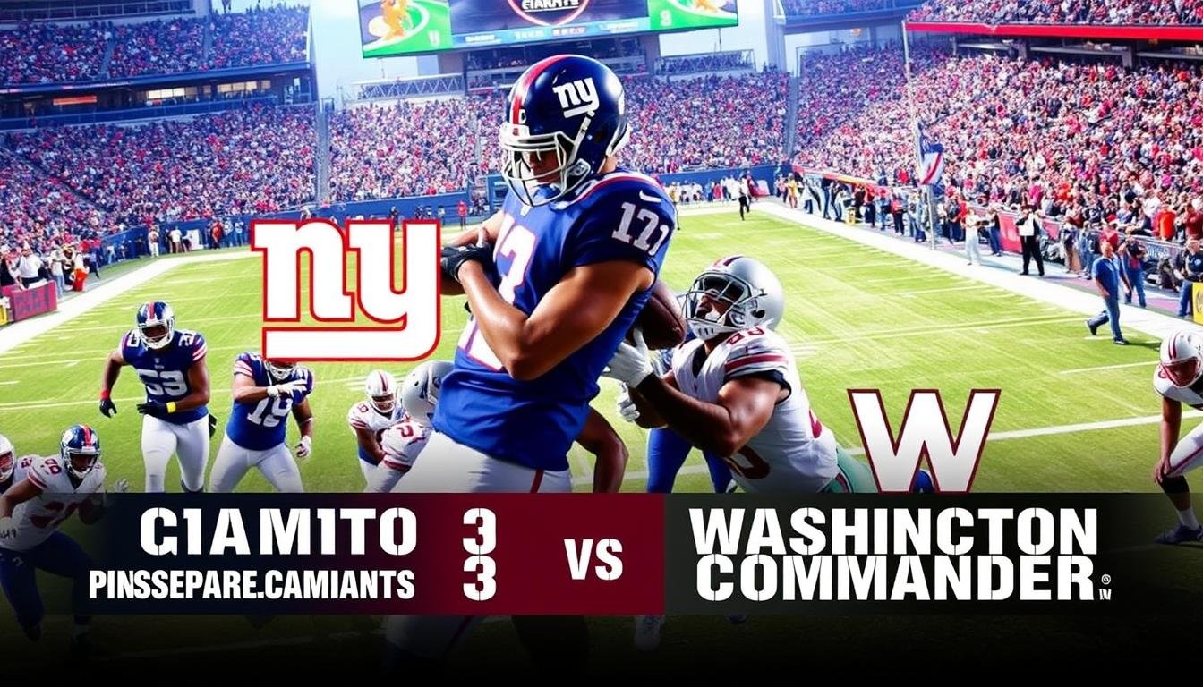 new york giants vs washington commanders match player stats