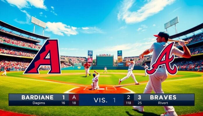 arizona diamondbacks vs atlanta braves match player stats