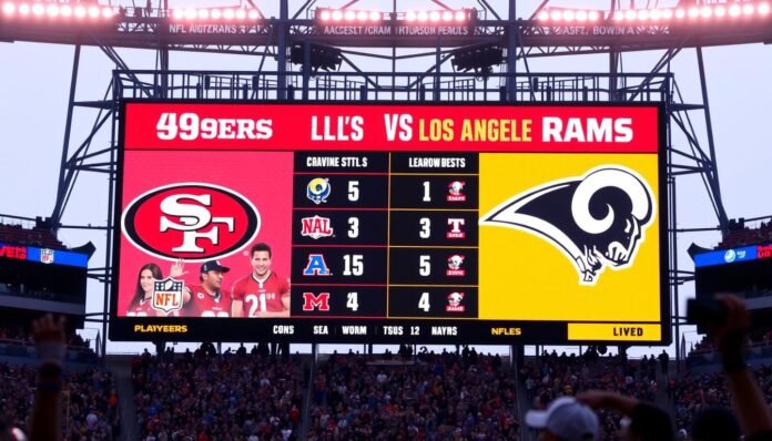 49ers vs los angeles rams match player stats